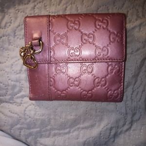 Gucci Pink Compact Wallet